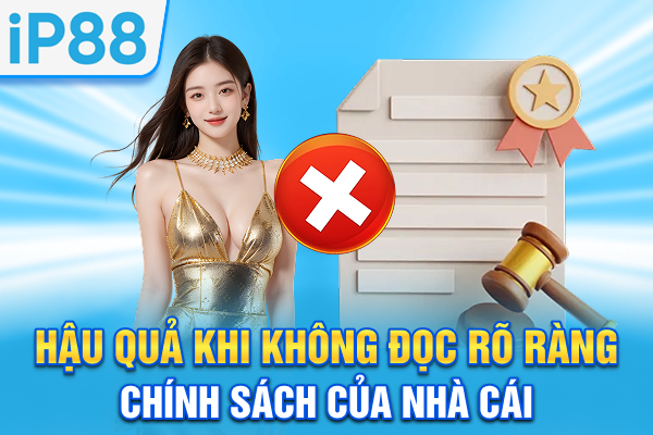 Quyền Riêng Tư IP88 Cam Kết An Toàn Cho Toàn Bộ Hội Viên 5 Hậu quả khi không đọc rõ ràng chính sách của nhà cái