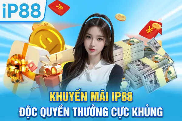 Khuyến mãi IP88 độc quyền thưởng cực khủng