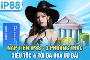 Nạp Tiền IP88 - 3 Phương Thức Siêu Tốc & Tối Đa Hóa Ưu Đãi
