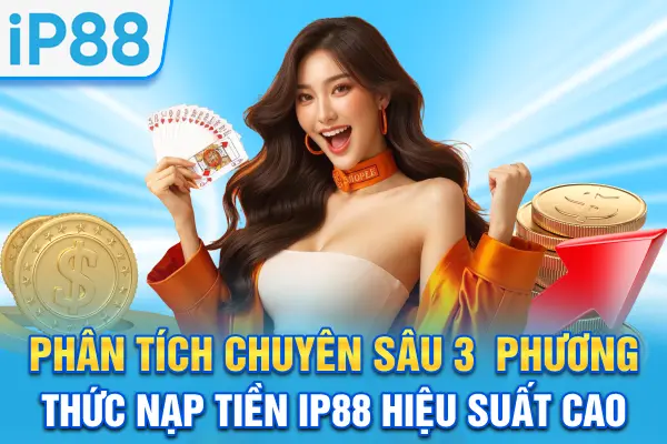 Phân tích chuyên sâu 3 phương thức nạp tiền IP88 hiệu suất cao